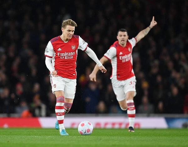 Martin Odegaard in Action: Arsenal vs Liverpool, Premier League 2021-22