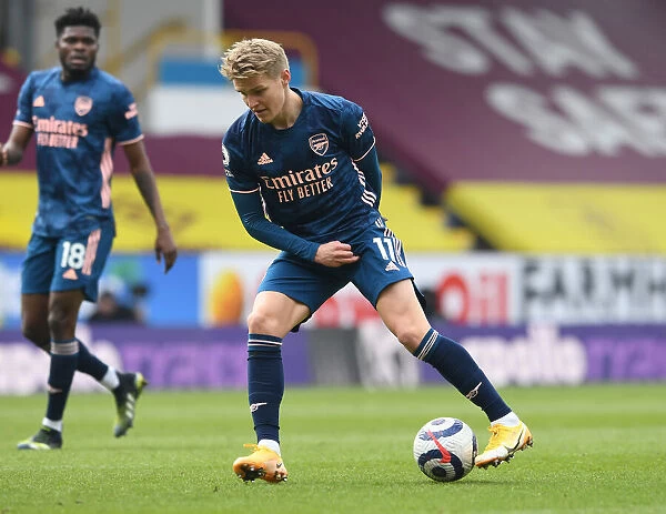 Martin Odegaard in Action: Arsenal's Empty Turf Moor Victory, Premier League 2020-21
