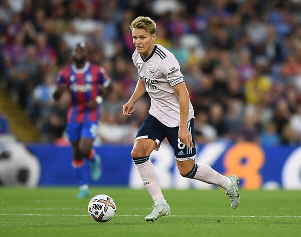 Martin Odegaard in Action: Premier League 2022-23 - Arsenal vs Crystal Palace