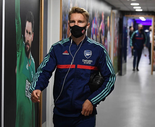 Martin Odegaard Gears Up: Arsenal vs. West Bromwich Albion, Carabao Cup 2021-22