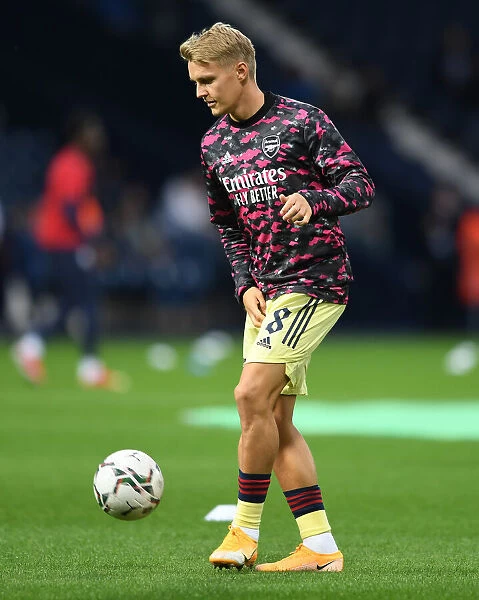 Martin Odegaard Gears Up: Arsenal's Carabao Cup Battle against West Bromwich Albion