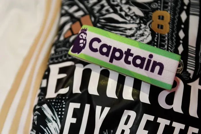 Framed Print : Martin Odegaard Leads Arsenal: Captain's Armband Debut Against Crystal Palace (2023-24)