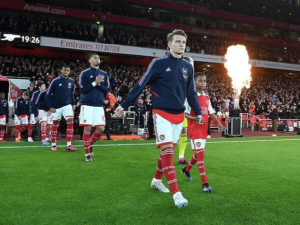 Martin Odegaard Leads Arsenal Against Manchester City in the Premier League 2022-23 at Emirates Stadium