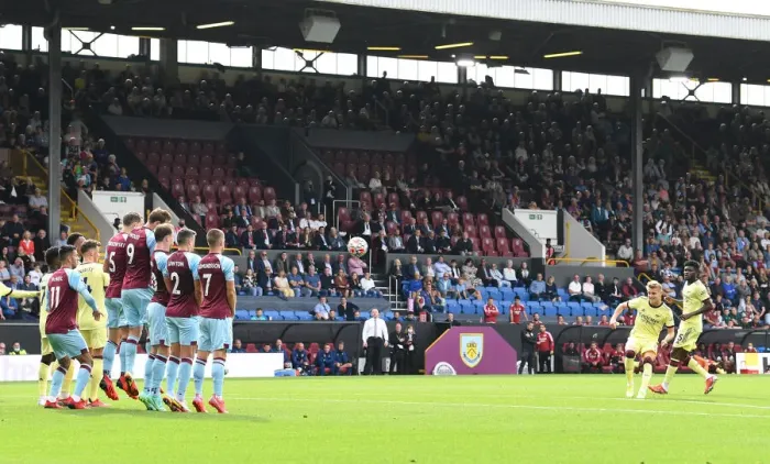 Framed Print : Martin Odegaard Scores: Arsenal's Thrilling Victory at Burnley, Premier League 2021-22 Framed Print : Martin Odegaard Scores: Arsenal's Thrilling Victory at Burnley, Premier League 2021-22