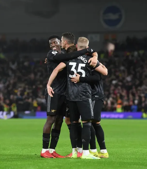 Framed Print : Martin Odegaard Scores, Celebrates with Team: Arsenal's Victory at Brighton & Hove Albion (2022-23) Framed Print : Martin Odegaard Scores, Celebrates with Team: Arsenal's Victory at Brighton & Hove Albion (2022-23)
