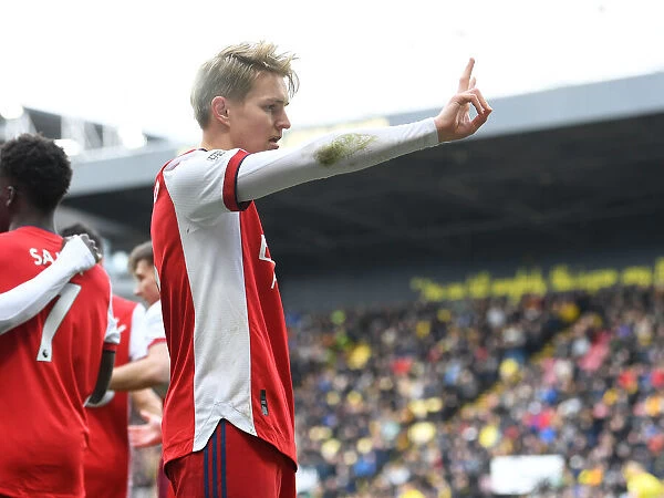 Martin Odegaard Scores First Arsenal Goal: Watford vs Arsenal, Premier League 2021-22