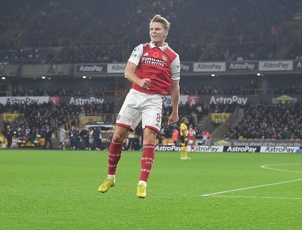 Martin Odegaard Scores First Goal for Arsenal: Wolverhampton Wanderers 0-1 Arsenal, Premier League 2022-23