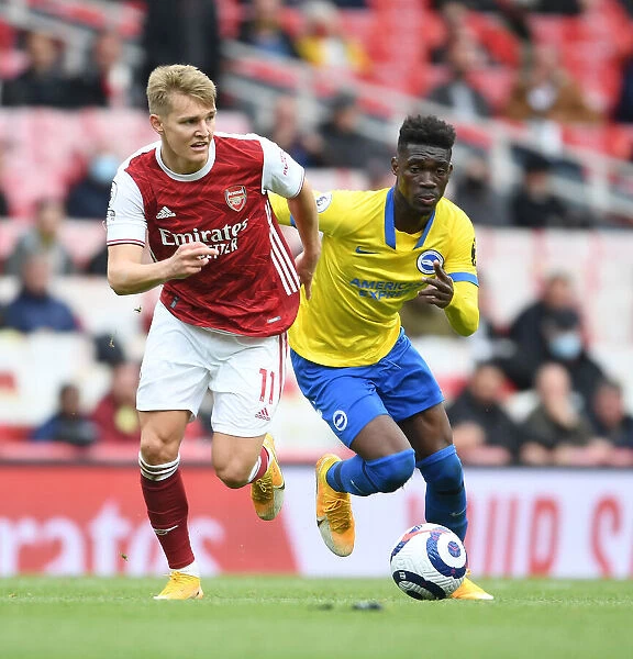 Martin Odegaard Scores Game-Winning Goal: Thrilling Arsenal Victory Over Brighton in Premier League