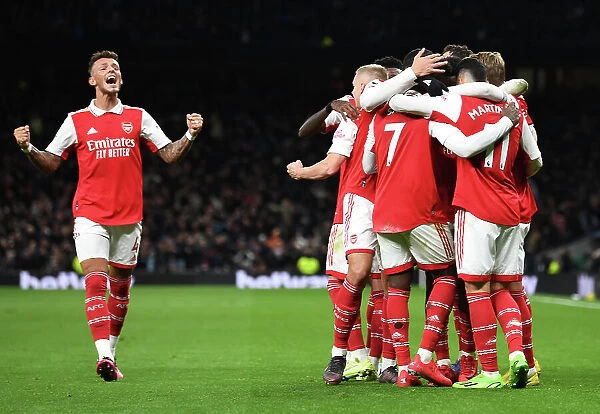 Martin Odegaard Scores Thrilling Second Goal: Arsenal's Victory at Tottenham Hotspur Stadium, Premier League 2022-23