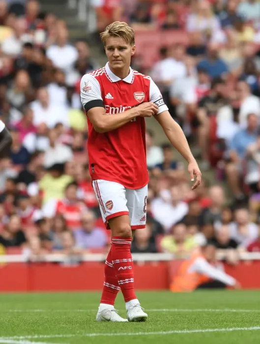 Framed Print : Martin Odegaard Shines: Arsenal's Emirates Cup Victory over Sevilla Framed Print : Martin Odegaard Shines: Arsenal's Emirates Cup Victory over Sevilla