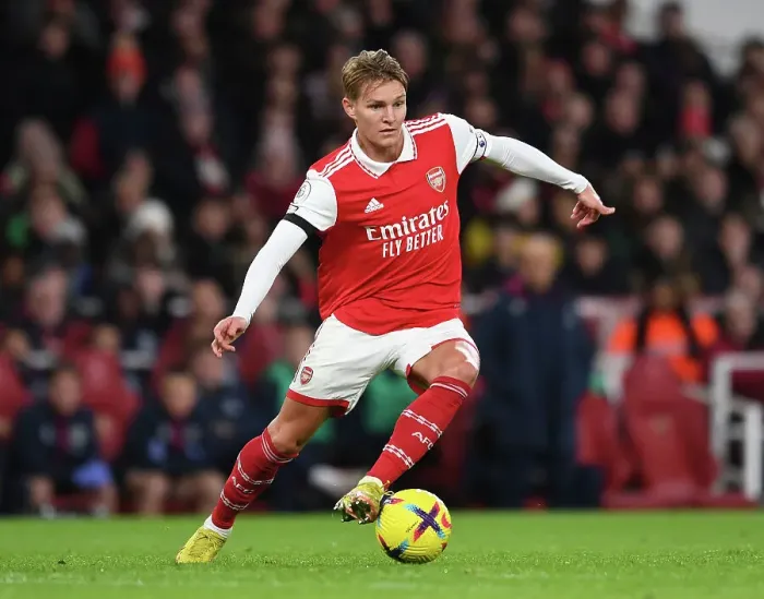 Framed Print : Martin Odegaard Shines: Arsenal's Holiday Victory Over West Ham United Framed Print : Martin Odegaard Shines: Arsenal's Holiday Victory Over West Ham United