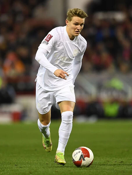 Martin Odegaard Stars in Arsenal's FA Cup Clash against Nottingham Forest (2021-22)