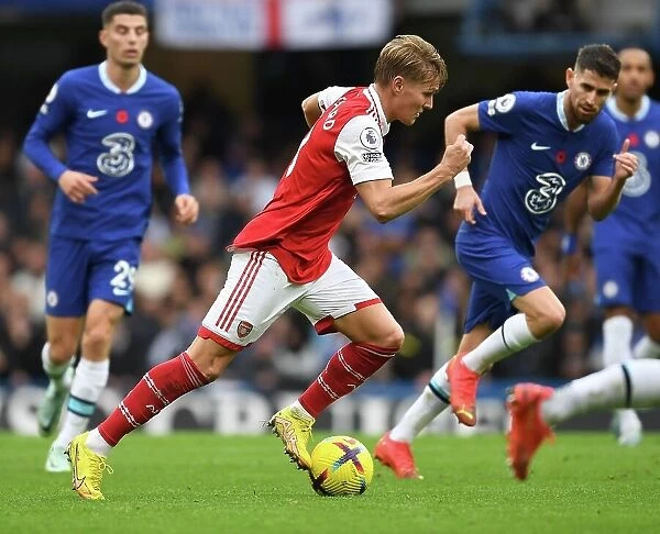 Martin Odegaard vs. Chelsea: A Battle at Stamford Bridge in the 2022-23 Premier League