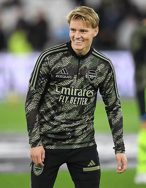 Martin Odegaard's Pre-Match Routine: Arsenal Star Readies for Carabao Cup Battle against West Ham United