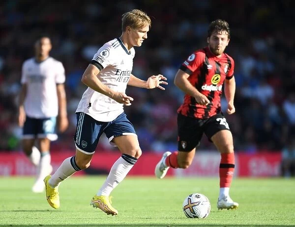 Martin Odegaard's Premier League Debut: Arsenal's Midfield Maestro Sparks Victory Against AFC Bournemouth