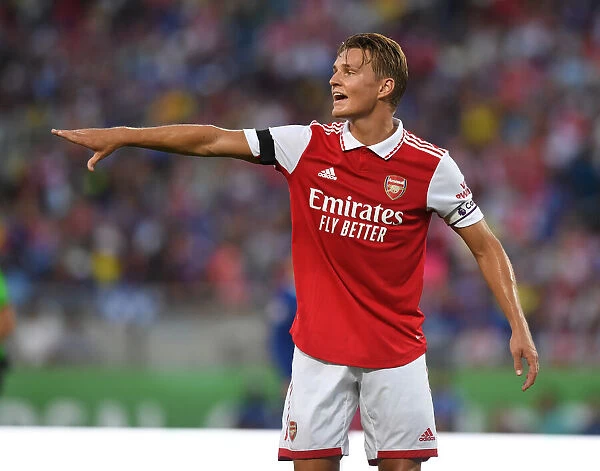Martin Odegaard's Standout Display: Arsenal Triumphs Over Chelsea in Florida Cup 2022-23