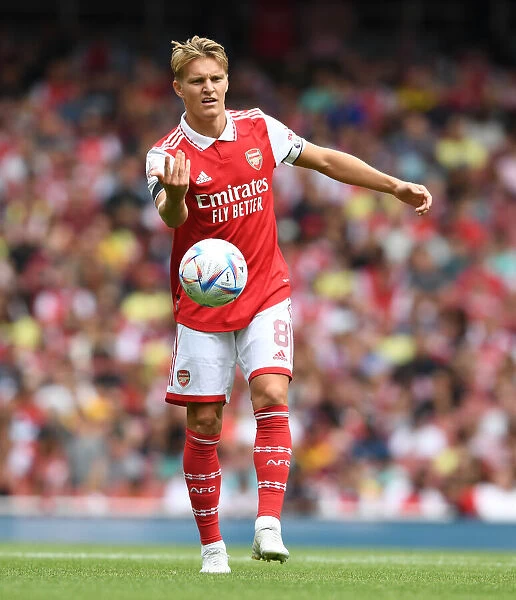 Martin Odegaard's Star Performance: Arsenal Outshines Sevilla in Emirates Cup Showdown, 2022