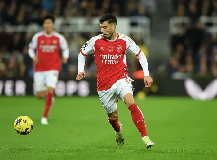Framed Print : Martinelli in Action: Arsenal vs. Newcastle United, Premier League 2023-24 Framed Print : Martinelli in Action: Arsenal vs. Newcastle United, Premier League 2023-24