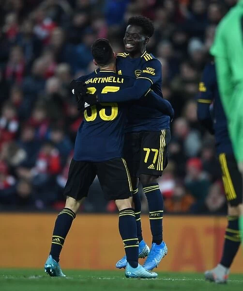 Martinelli and Saka's Stunning Goals: Arsenal's Historic Carabao Cup Upset at Anfield