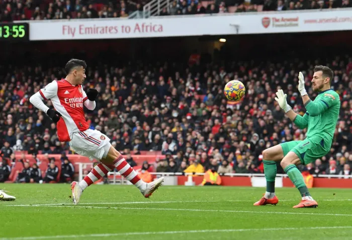 Framed Print : Martinelli Scores Arsenal's Second: Arsenal 2-Newcastle United (Premier League 2021-22) Framed Print : Martinelli Scores Arsenal's Second: Arsenal 2-Newcastle United (Premier League 2021-22)