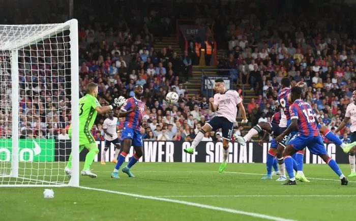 Framed Print : Martinelli Scores First Arsenal Goal in 2022-23 Season: Crystal Palace vs. Arsenal Framed Print : Martinelli Scores First Arsenal Goal in 2022-23 Season: Crystal Palace vs. Arsenal