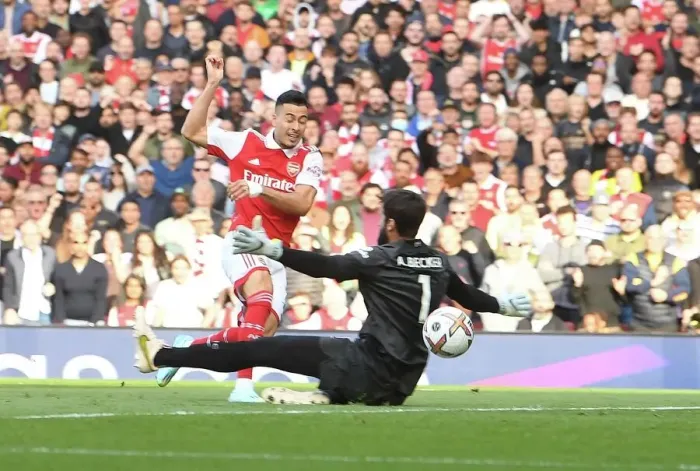 Framed Print : Martinelli Scores First Arsenal Goal of 2022-23 Season Against Liverpool Framed Print : Martinelli Scores First Arsenal Goal of 2022-23 Season Against Liverpool