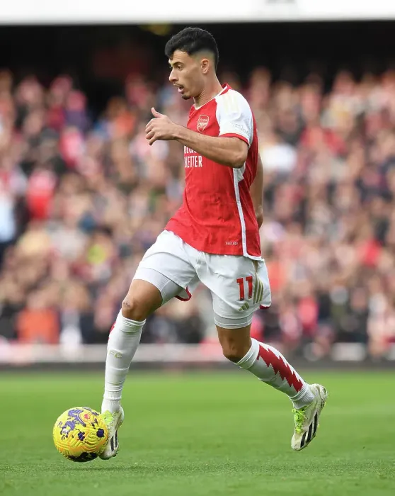 Framed Print : Martinelli Shines: Arsenal's Dominant Win Against Sheffield United in 2023-24 Premier League