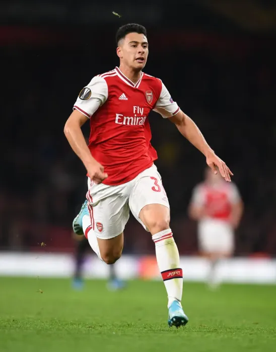 Framed Print : Martinelli Shines: Arsenal's Europa League Victory Over Vitoria Guimaraes