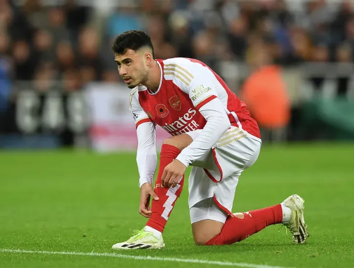Framed Print : Martinelli Shines: Arsenal's Standout Performance vs. Newcastle United, Premier League 2023-24