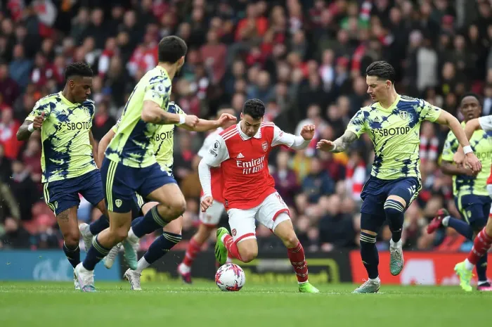 Framed Print : Martinelli Shines: Arsenal's Victory Over Leeds United, April 2023 Framed Print : Martinelli Shines: Arsenal's Victory Over Leeds United, April 2023