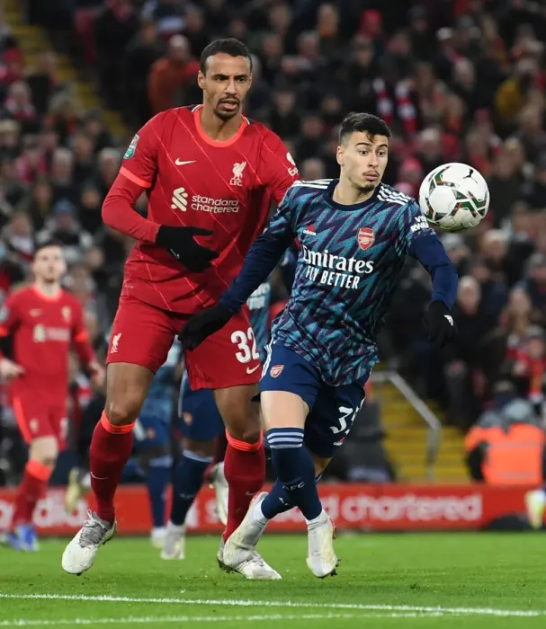 Framed Print : Martinelli vs Matip: A Carabao Cup Semi-Final Showdown - Liverpool vs Arsenal, 2021-22 Framed Print : Martinelli vs Matip: A Carabao Cup Semi-Final Showdown - Liverpool vs Arsenal, 2021-22