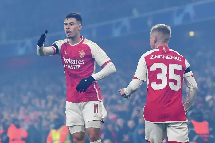 Framed Print : Martinelli's Brace: Arsenal Secures Champions League Victory over RC Lens (2023-24) Framed Print : Martinelli's Brace: Arsenal Secures Champions League Victory over RC Lens (2023-24)