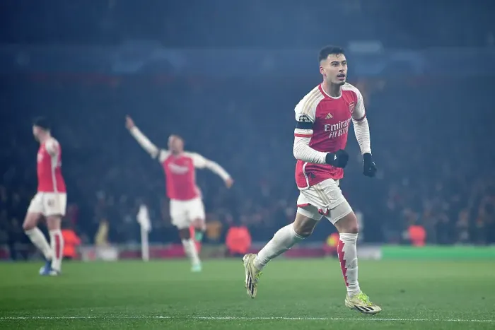 Framed Print : Martinelli's Brace: Arsenal's Champs League Victory over RC Lens (2023-24) Framed Print : Martinelli's Brace: Arsenal's Champs League Victory over RC Lens (2023-24)