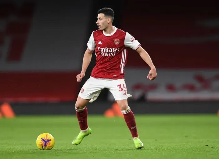 Framed Print : Martinelli's Brilliant Performance: Arsenal's Premier League Victory Over Chelsea (December 2020)