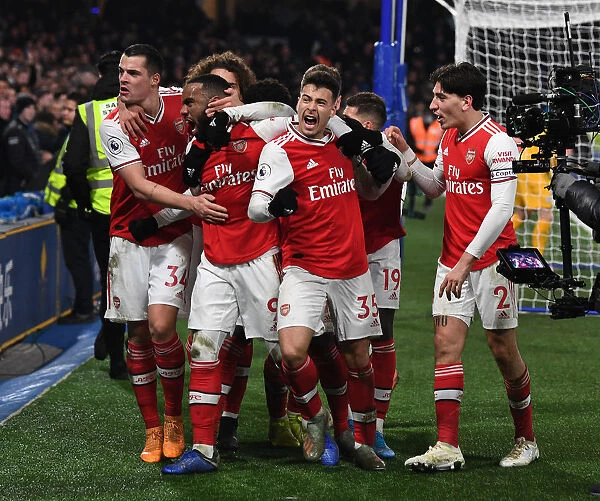 Martinelli's Debut Goal: Arsenal Secures Premier League Victory at Stamford Bridge (January 2020)