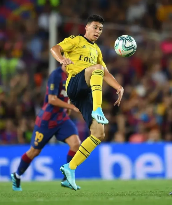 Framed Print : Martinelli's Debut Shines: Arsenal vs. FC Barcelona (2019-20 Pre-Season Friendly) Framed Print : Martinelli's Debut Shines: Arsenal vs. FC Barcelona (2019-20 Pre-Season Friendly)