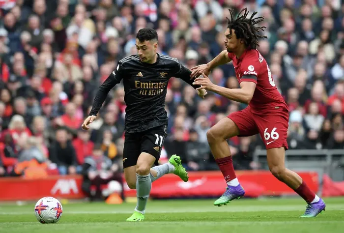 Framed Print : Martinelli's Historic Stunner: Arsenal's First Goal Against Liverpool in 2022-23 Season at Anfield Framed Print : Martinelli's Historic Stunner: Arsenal's First Goal Against Liverpool in 2022-23 Season at Anfield