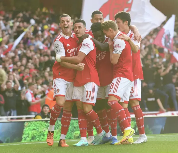 Framed Print : Martinelli's Stunner: Arsenal's Historic First Goal Against Liverpool (2022-23) Framed Print : Martinelli's Stunner: Arsenal's Historic First Goal Against Liverpool (2022-23)