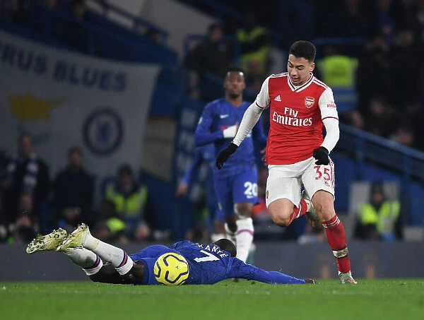 Martinelli's Stunner: Arsenal's Thrilling First Goal at Stamford Bridge (Chelsea vs Arsenal 2019-20)