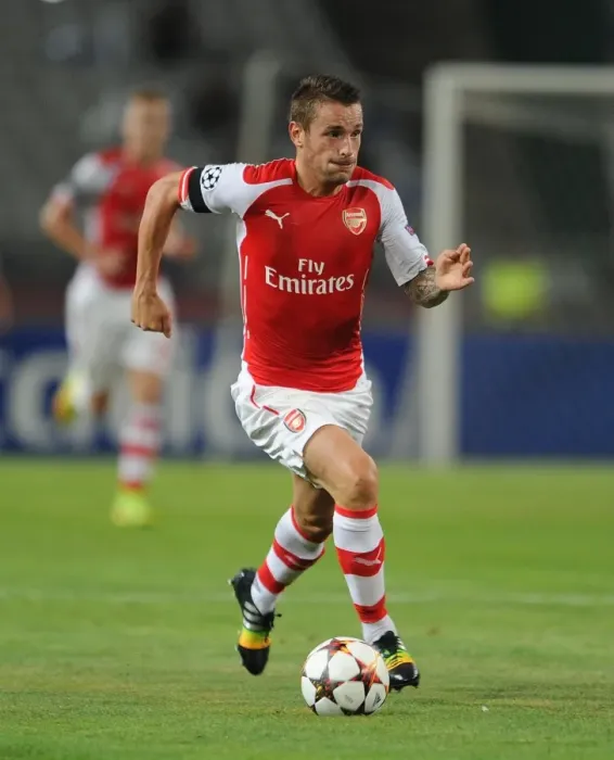 Framed Print : Mathieu Debuchy in Action: Arsenal Holds Besiktas in UEFA Champions League Qualifier Framed Print : Mathieu Debuchy in Action: Arsenal Holds Besiktas in UEFA Champions League Qualifier