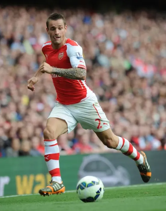 Framed Print : Mathieu Debuchy in Action: Arsenal vs. Crystal Palace, Premier League 2014 / 15 Framed Print : Mathieu Debuchy in Action: Arsenal vs. Crystal Palace, Premier League 2014 / 15