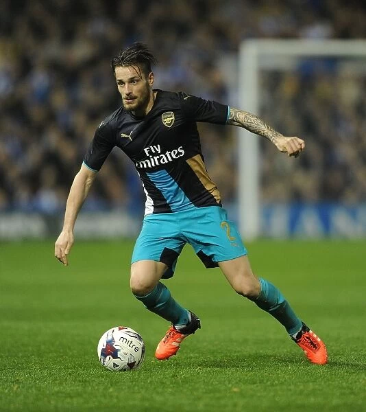 Mathieu Debuchy in Action: Arsenal vs. Sheffield Wednesday, Capital One Cup 2015-16