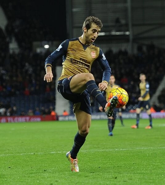Mathieu Flamini in Action: Arsenal vs. West Bromwich Albion (2015-16)