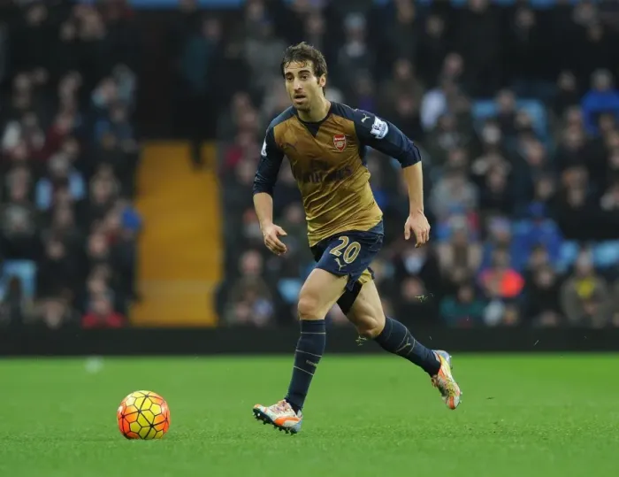 Framed Print : Mathieu Flamini in Action: Premier League 2015-16 - Aston Villa vs. Arsenal Framed Print : Mathieu Flamini in Action: Premier League 2015-16 - Aston Villa vs. Arsenal