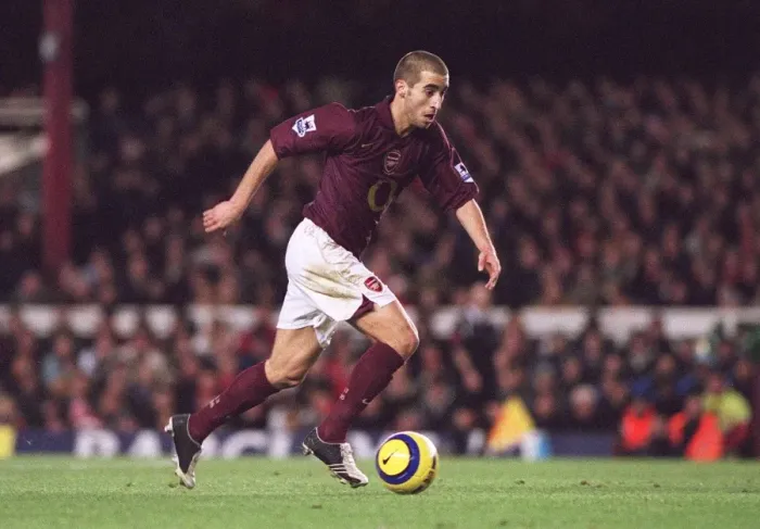 Framed Print : Mathieu Flamini (Arensal). Arsenal 0: 2 Chelsea. FA Premier League