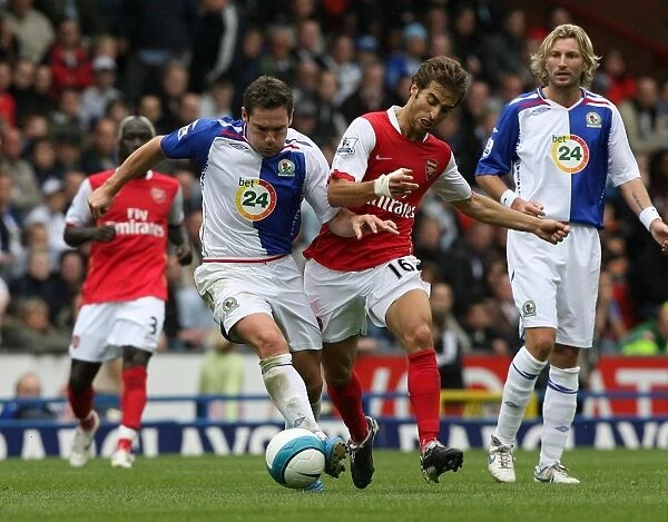 Mathieu Flamini (Arsenal) David Dunn (Blackburn Rovers)