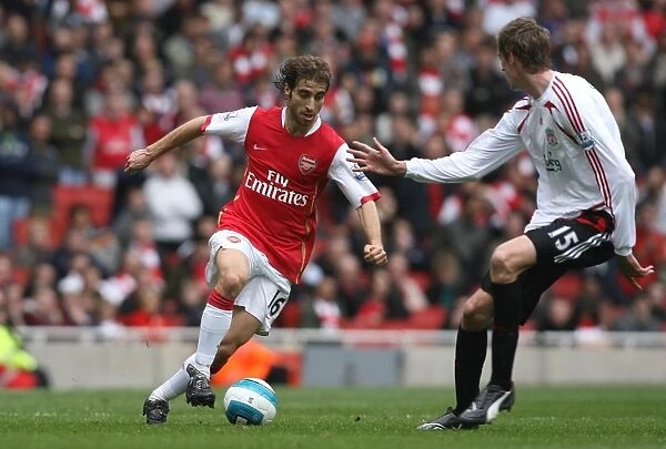 Mathieu Flamini (Arsenal) Peter Crouch (Liverpool)