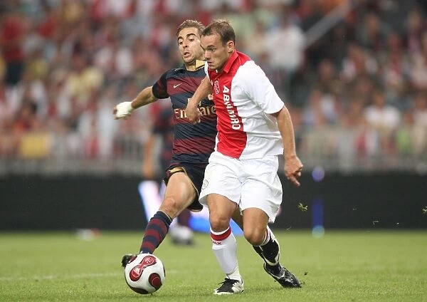 Mathieu Flamini (Arsenal) Wesley Sneijder (Ajax)
