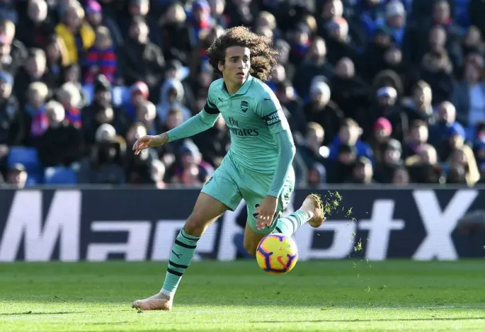 Framed Print : Matteo Guendouzi: In Action for Arsenal Against Crystal Palace, Premier League 2018-19 Framed Print : Matteo Guendouzi: In Action for Arsenal Against Crystal Palace, Premier League 2018-19