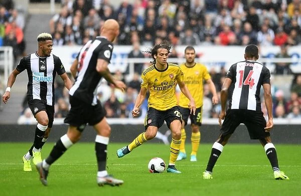 Matteo Guendouzi in Action: Arsenal vs. Newcastle United, Premier League 2019-20